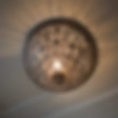 Intricate Design: A Closer Look at Flush Mount Fixtures Close-up of a stylish flush mount light showcasing intricate design details