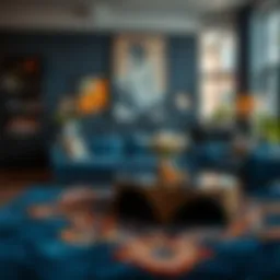 Navy Blue and Rust Area Rugs: A Comprehensive Guide Introduction