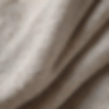 Close-Up of Woven Cotton Texture Close-up of soft, woven texture of a cotton blanket