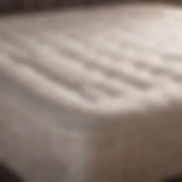 Premium queen mattress with luxury materials