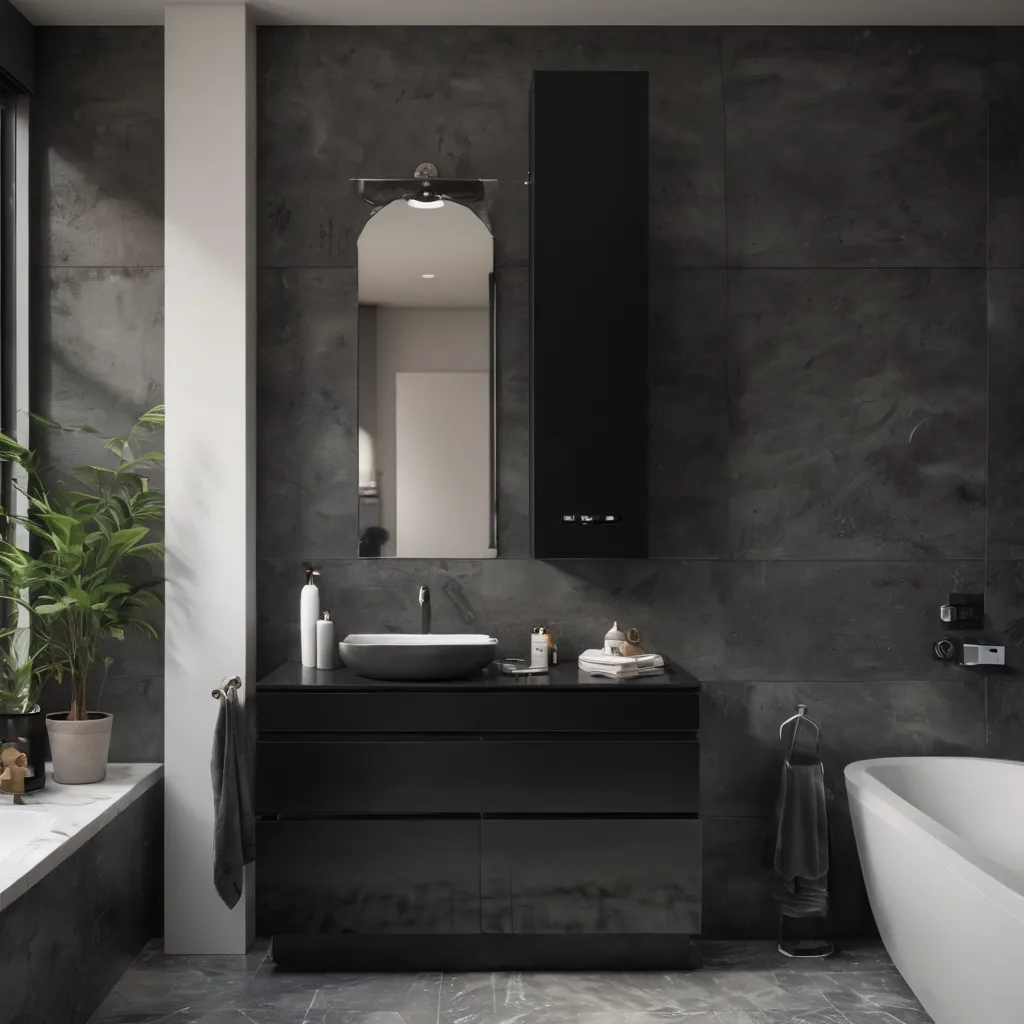 The Role of Black Towel Cabinets in Modern Interiors