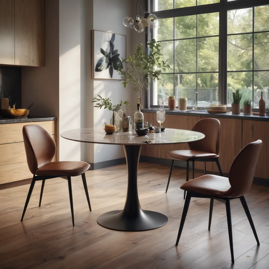 The Impact of Round Dining Tables in Modern Interiors